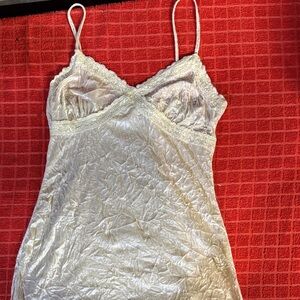 BONGO Cream Lace Trim Chemise